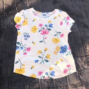 Old Navy 5T Floral T-Shirt